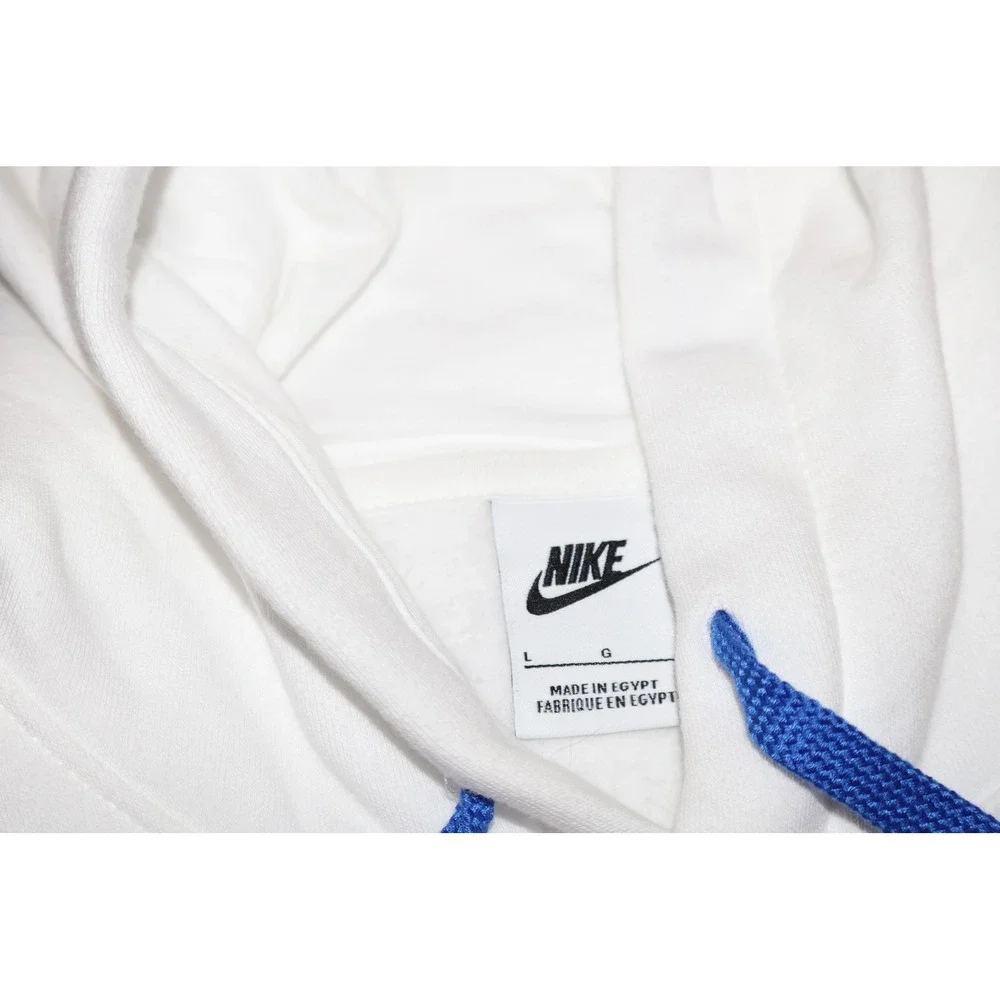Nike Hoodie Mens Large White Bowerman Prototype Graphic Fleece Pullover - Picture 5 of 10